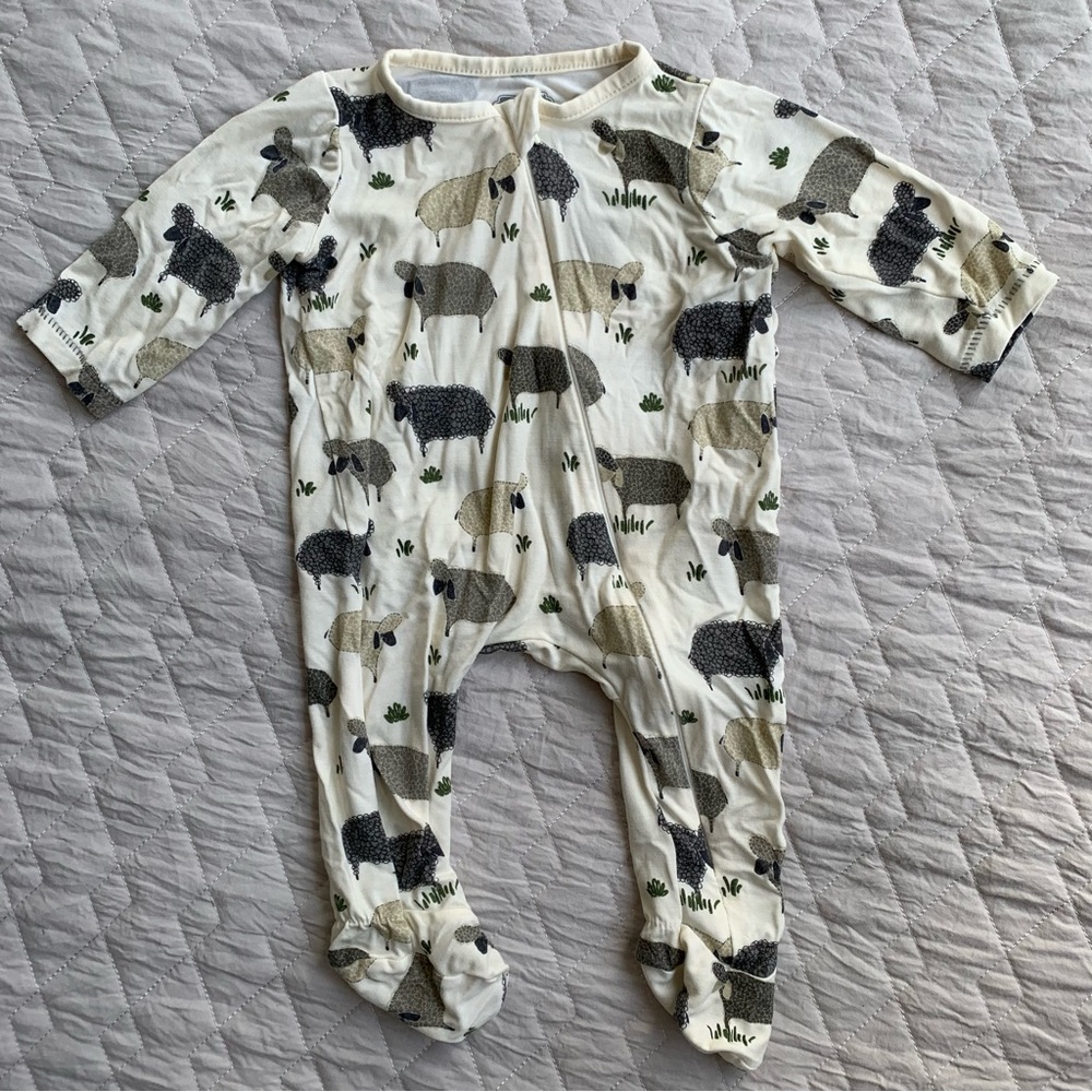 Mud Pie Unisex Baby Footed Sleeper